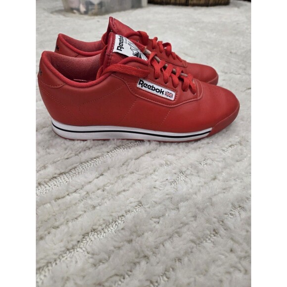 Reebok Shoes - Reebok Women's Classics Princess J95025 Red Casual Shoes Sneakers Size 7.5 SB2